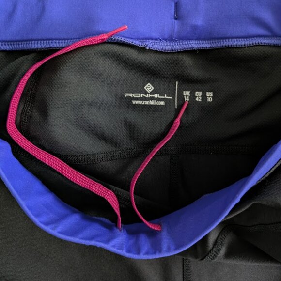 Ladies RONHILL Running/Cycling Athletic Size 10 Shorts - Picture 5 of 7